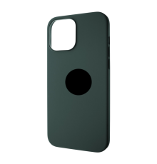 Чохол Silicone Case Full з Magnetic та Анімацією для iPhone 13 Eucalyptus PLS-00-00109125