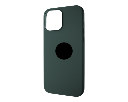 Чохол Silicone Case Full з Magnetic та Анімацією для iPhone 13 Eucalyptus PLS-00-00109125