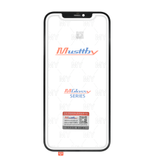 Скло дисплея iPhone 12 Pro MAX з OCA black (Musttby) PLS-00-00123703