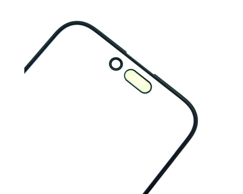 Скло дисплея iPhone 15 Pro з OCA black (Original China) PLS-00-00110118