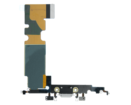 Шлейф iPhone 8 Plus з роз'ємом зарядки white (Original China) PLS-00-00107222