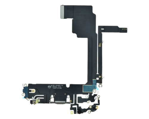 Шлейф iPhone 15 Pro Max з роз'ємом зарядки natural titanium (Original China) PLS-00-00112861