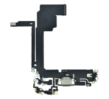 Шлейф iPhone 15 Pro Max з роз'ємом зарядки natural titanium (Original China) PLS-00-00112861