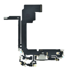 Шлейф iPhone 15 Pro Max з роз'ємом зарядки natural titanium (Original China) PLS-00-00112861