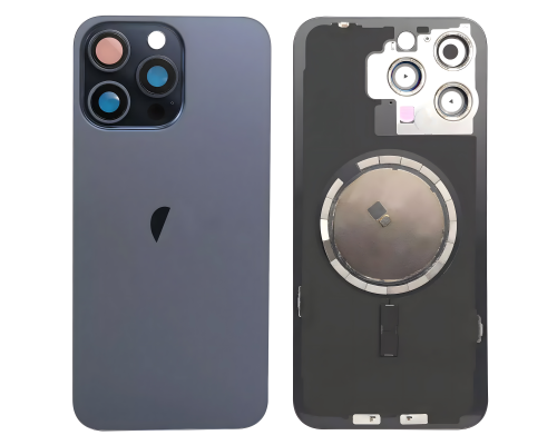 Задня кришка iPhone 15 Pro Max зі склом камери blue (Original China) PLS-00-00113951