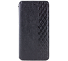 Чохол-книжка Leather Cubic Xiaomi Redmi Note 13 Pro Plus 5G black PLS-00-00131706