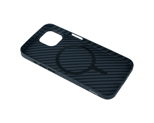 Чохол Hoco Carbon Fiber TPU iPhone 14 black PLS-00-00131731