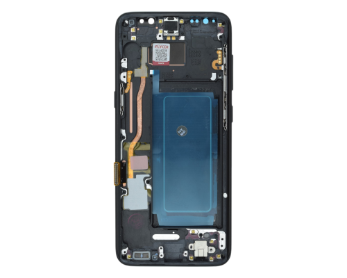 Дисплей Samsung G950 Galaxy S8 з сенсором та рамкою black (Original Refurbished) (FLYCDI) PLS-00-00140202