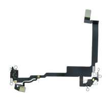 Шлейф iPhone 16 Pro сигнальний для роз'єму зарядки (Original Used) PLS-00-00136984