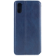Чохол-книжка Leather Cubic для iPhone X (XS) blue PLS-00-00162741