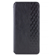 Чохол-книжка Leather Cubic для iPhone X (XS) black PLS-00-00162740