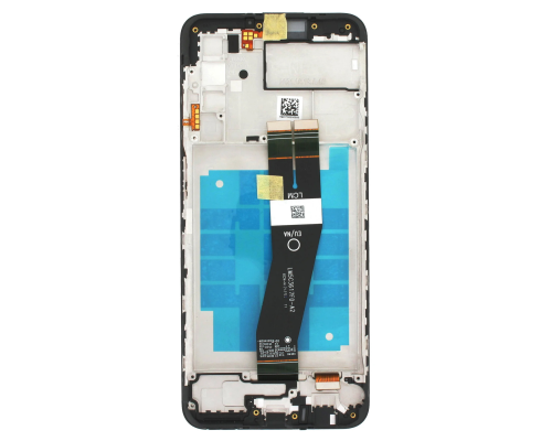 Дисплей Samsung A037G Galaxy A03s (2021) (163 x 72 мм) з сенсором та рамкою black (Original) PLS-00-00094516
