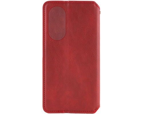 Чохол-книжка Leather Cubic Oppo A98 red PLS-00-00162832