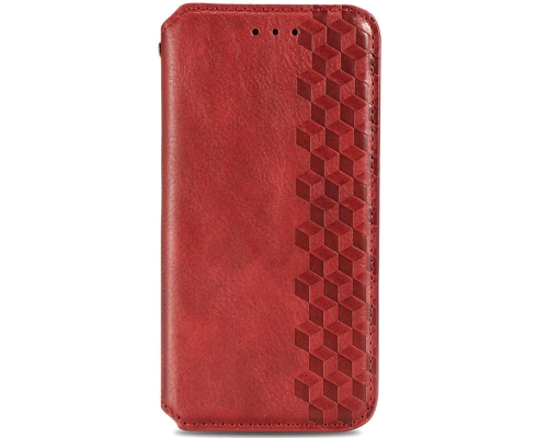 Чохол-книжка Leather Cubic Samsung A065 Galaxy A06 red PLS-00-00162845