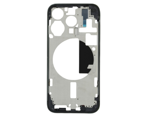 Середня частина корпусу для iPhone 15 Pro US black (OEM) PLS-00-00163240