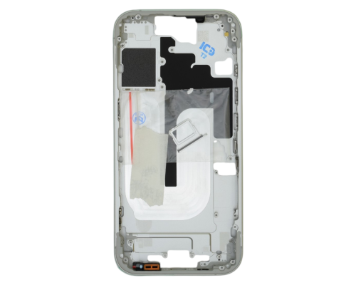 Середня частина корпусу для iPhone 16 EU white (OEM) PLS-00-00165149