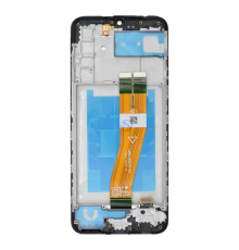 Дисплей Samsung A025G Galaxy A02s (2021) (163 х 72,5 мм) з сенсором та рамкою black PLS-00-00141255