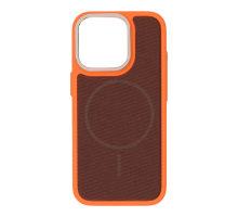 Чохол TechWoven Hybrid with Magnetic для iPhone 16 Pro Max orange brown PLS-00-00165323