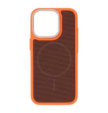 Чохол TechWoven Hybrid with Magnetic для iPhone 16 Pro Max orange brown PLS-00-00165323