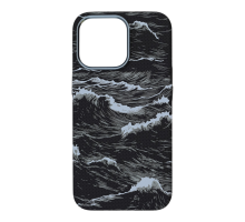 Чохол D Glory Ultra Slim with Magnetic для iPhone 12 Pro Max black wave PLS-00-00166052