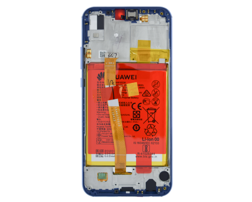 Дисплей Huawei P20 Lite з сенсором black та рамкою blue (Original) PLS-00-00074897