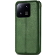 Чохол-книжка Leather Cubic Xiaomi 13 green PLS-00-00162975