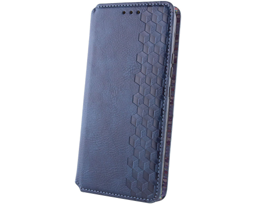 Чохол-книжка Leather Cubic Xiaomi Redmi Note 13 5G blue PLS-00-00163087