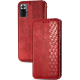 Чохол-книжка Leather Cubic Xiaomi Redmi Note 10 Pro red PLS-00-00163073