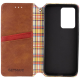 Чохол-книжка Leather Cubic Xiaomi Poco F5 brown PLS-00-00162987