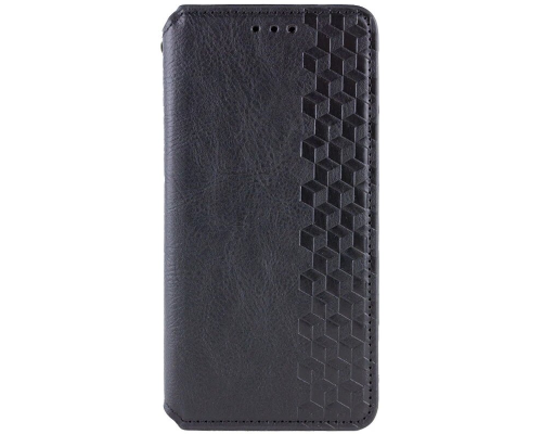 Чохол-книжка Leather Cubic Xiaomi Redmi Note 14 Pro 4G black PLS-00-00163108