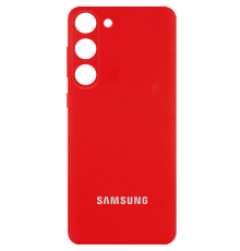 Чохол Silicone Cover Full Camera Samsung S916 Galaxy S23 Plus red PLS-00-00105587