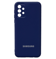Чохол Silicone Cover Full Camera Samsung A135 Galaxy A13 midnight blue PLS-00-00105618