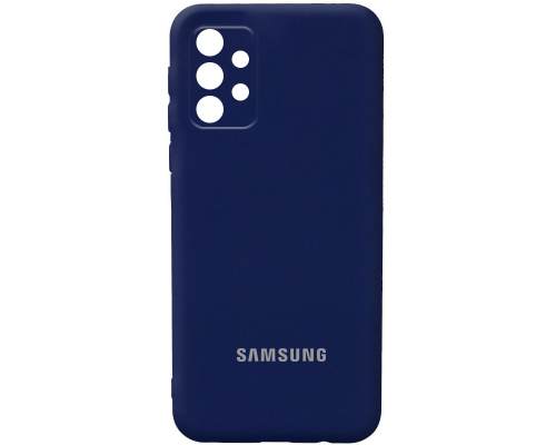 Чохол Silicone Cover Full Camera Samsung A135 Galaxy A13 midnight blue PLS-00-00105618
