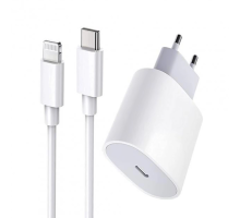 Зарядний пристрій Apple iPhone 14 Pro Max з кабелем Lightning 20W 1USB-C white PLS-00-00108042
