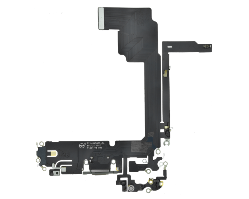 Шлейф iPhone 15 Pro Max з роз'ємом зарядки natural titanium PLS-00-00112843