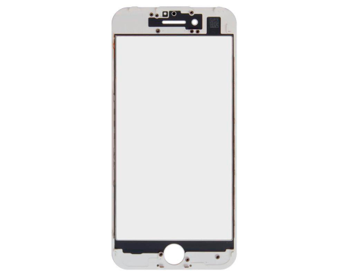Скло дисплея iPhone 7 з рамкою та OCA white (Original China) PLS-00-00016938