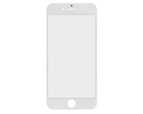 Скло дисплея iPhone 7 з рамкою та OCA white (Original China) PLS-00-00016938