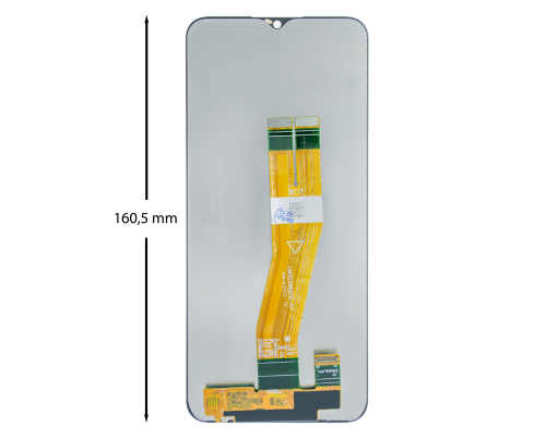 Дисплей Samsung A035F Galaxy A03 (2022) (160,5 x 72 мм) з сенсором black (Original China) PLS-00-00097715
