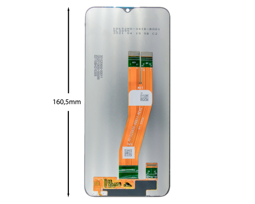 Дисплей Samsung A025F Galaxy A02s (2021) (160,5 x 72 мм) з сенсором black (Brand Pack) PLS-00-00057391