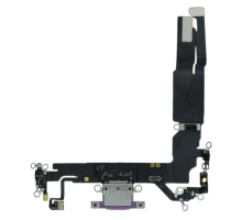 Шлейф iPhone 16 з роз'ємом зарядки pink (Original Used) PLS-00-00134003