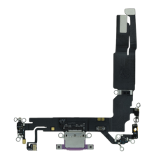 Шлейф iPhone 16 з роз'ємом зарядки pink (Original Used) PLS-00-00134003