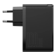 Зарядний пристрій Baseus GaN2 Pro 100W 5A 2USB-A+2USB-C black PLS-00-00088825