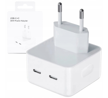Зарядний пристрій Apple 35W 2USB-C (Original China) white PLS-00-00106129