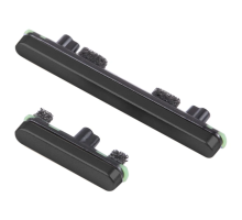 Комплект бічних кнопок корпусу для Google Pixel 7 Pro black PLS-00-00108658