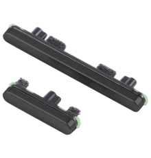 Комплект бічних кнопок корпусу для Google Pixel 7 Pro black PLS-00-00108658