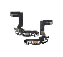 Шлейф iPhone 13 mini з роз'ємом зарядки green (Original Used) PLS-00-00093533