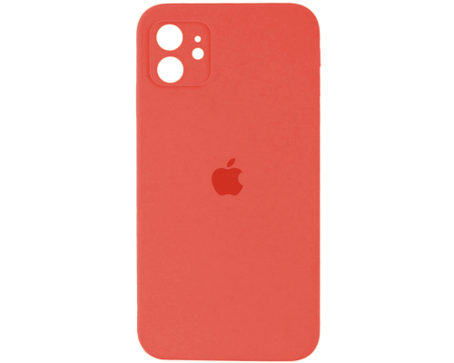 Чохол Silicone Case Full Camera Protective iPhone 12 peach PLS-00-00116658