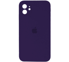 Чохол Silicone Case Full Camera Protective iPhone 12 berry purple PLS-00-00116644