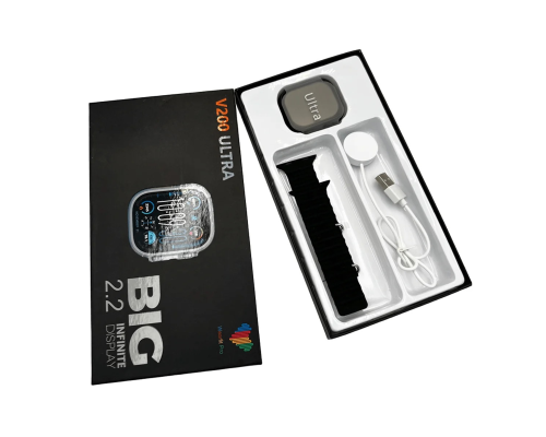 Смарт годинник BIG V200 Ultra black PLS-00-00161257
