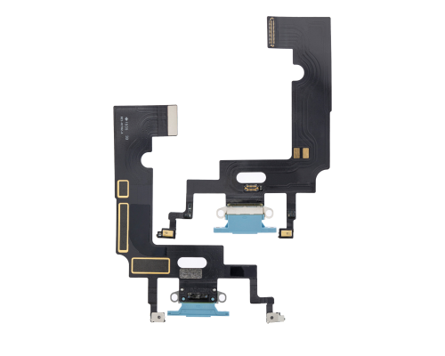 Шлейф iPhone XR з роз'ємом зарядки blue (Original Used) PLS-00-00046620